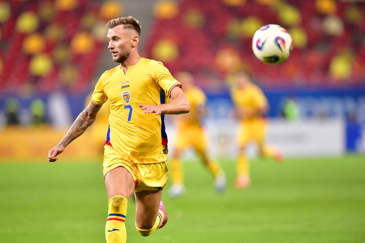 Denis Drăguș, în România - Canada, amical pe Arena Națională/ foto: Cristi Preda (GSP)