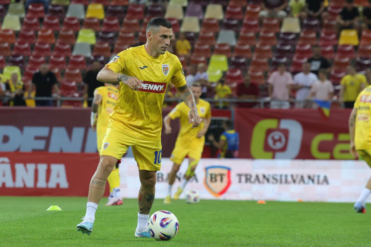 Imagini din stadion, înainte de România - Canada