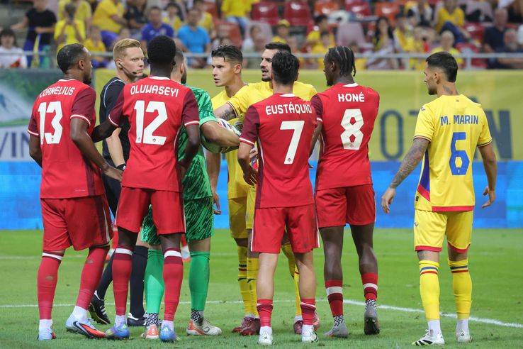 România - Canada, amical pe Arena Națională/ foto: Ionuț Iordache (GSP)