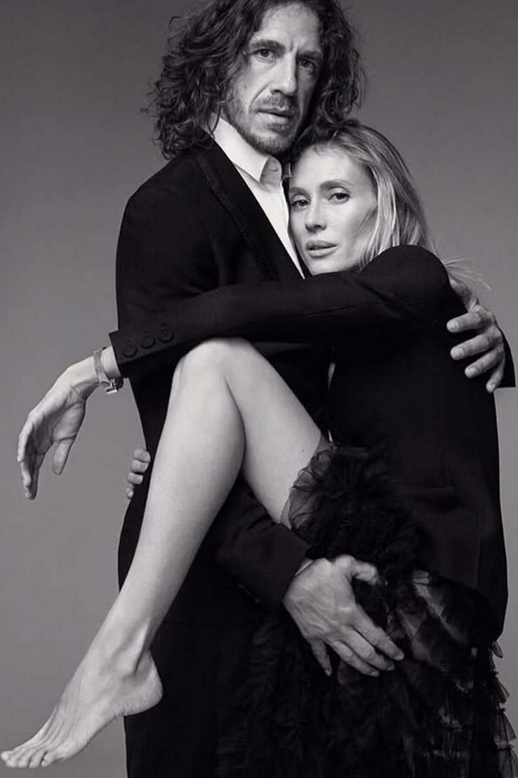 Vanesa Lorenzo și Carles Puyol