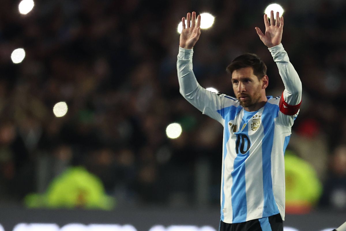Lionel Messi a izbucnit în lacrimi înainte de Argentina - Venezuela