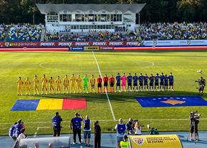 România U21 - Kosovo U21, debutul „tricolorilor mici” în preliminariile Euro 2027 » Elevii lui Curelea domină începutul partidei