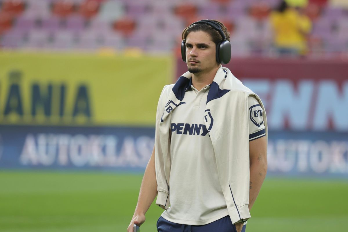 Imagini din stadion, înainte de România - Canada