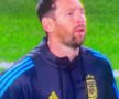 Lionel Messi a izbucnit în lacrimi înainte de Argentina - Venezuela