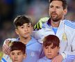 Imagini magnifice » Lionel Messi a jucat ultimul meci acasă, în Argentina! A avut copiii alături și a plâns în fața unui stadion care îi striga numele