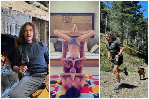 LEGENDS CHARITY GAME Incredibila transformare a lui Puyol » S-a retras în munți, are o companie bazată pe realitatea virtuală și s-a apucat de acroyoga: „Nu faceți așa ceva acasă!”