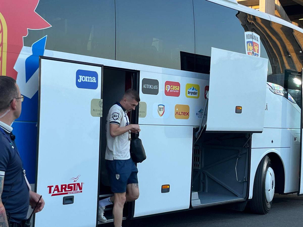 Imagini de la Arena Națională, înainte de România - Canada