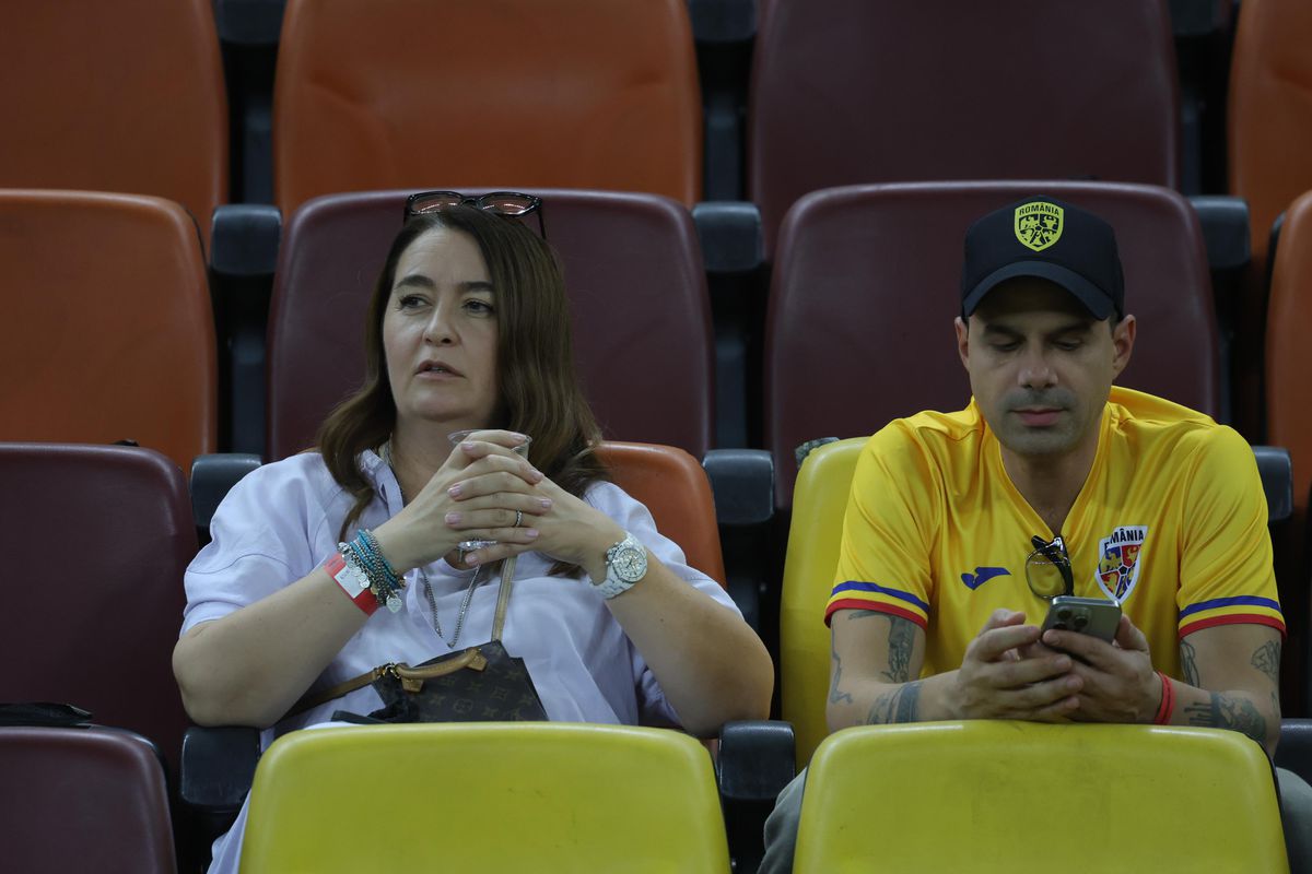 Imagini din stadion, înainte de România - Canada