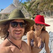 Vanesa Lorenzo și Carles Puyol