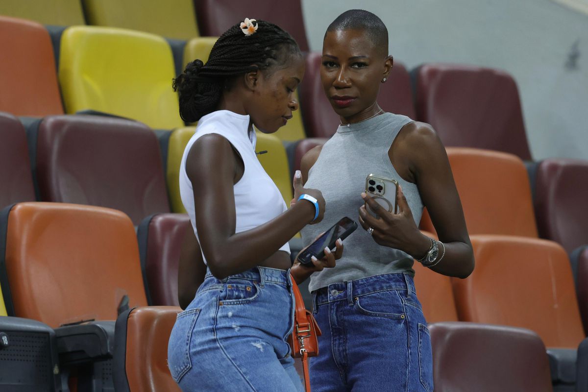 Imagini din stadion, înainte de România - Canada