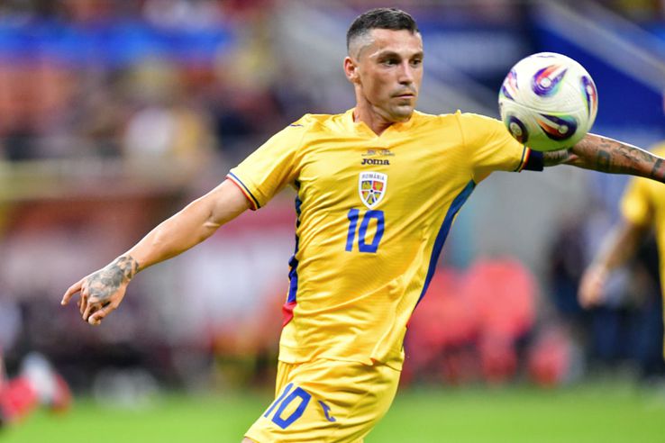 Nicolae Stanciu, în România - Canada, amical pe Arena Națională/ foto: Cristi Preda (GSP)