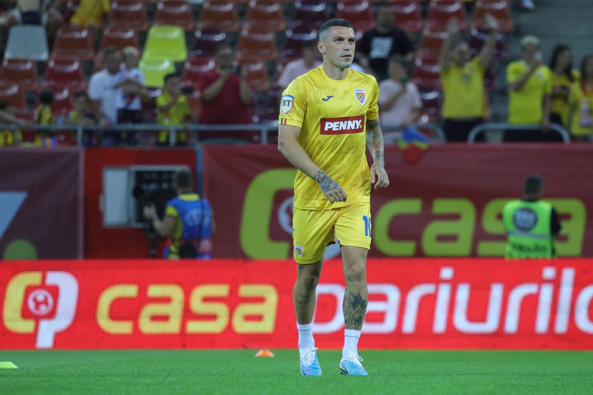 Imagini din stadion, înainte de România - Canada