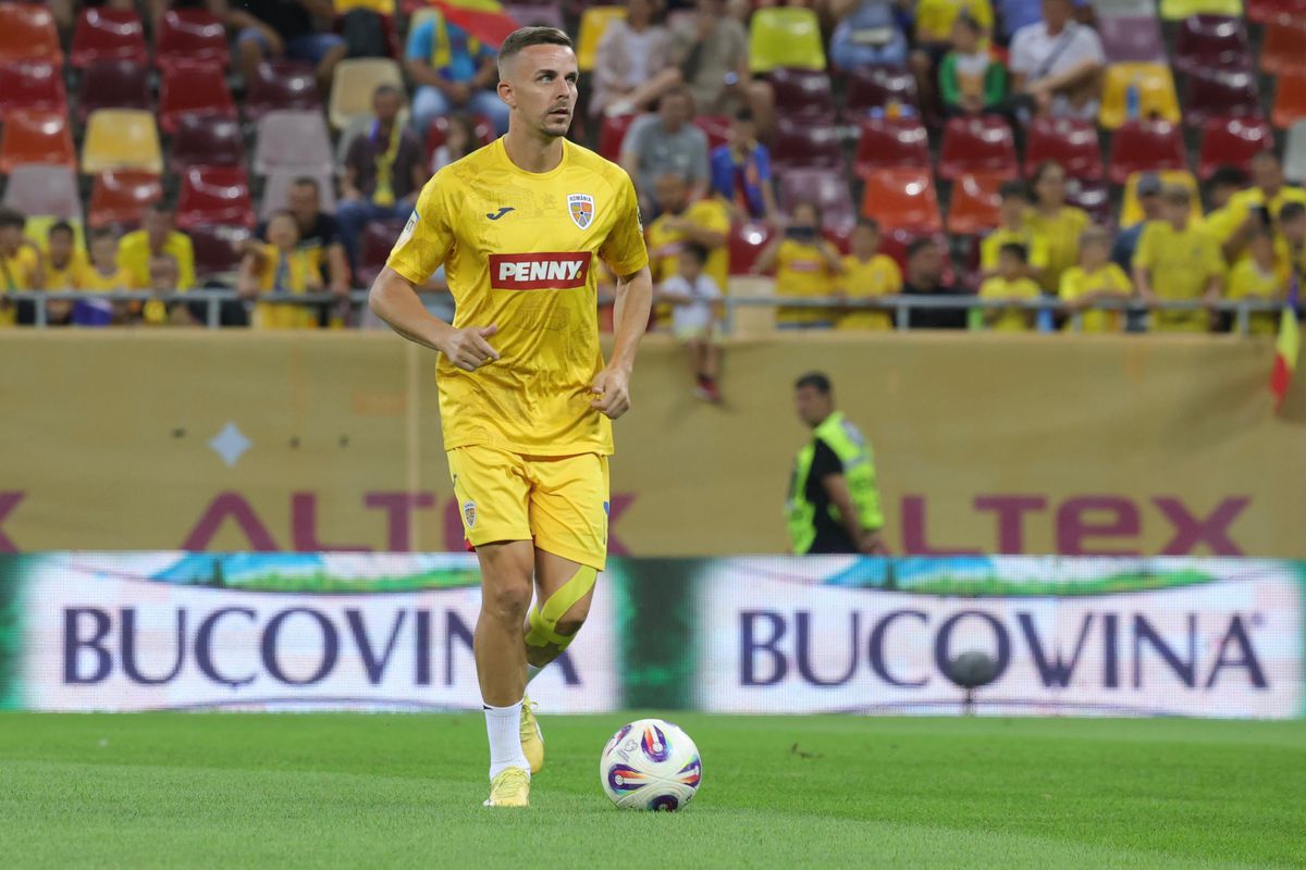 Imagini din stadion, înainte de România - Canada