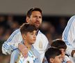 Lionel Messi a izbucnit în lacrimi înainte de Argentina - Venezuela