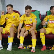 Louis Munteanu s-a accidentat la încălzire înainte de România - Canada / Foto: Ionuț Iordache GSP