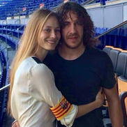 Vanesa Lorenzo și Carles Puyol