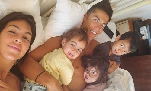 Georgina Rodriguez, Cristiano Ronaldo și copiii acestora