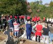 VIDEO Cosmin Contra și jucătorii lui Dinamo au mers azi la mormântul lui Cătălin Hîldan » Momente emoționante la Brănești
