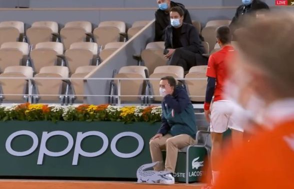 FOTO Déjà vu periculos pentru Novak Djokovic » Sârbul a lovit din nou un arbitru, involuntar, în victoria cu rusul Khachanov