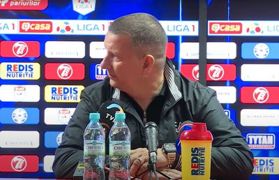 Clinceni - Botoșani 1-1. Marius Croitoru a intrat peste Ionuț Chirilă în conferință: „Profesore, jur!”