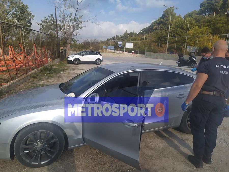 Mașina în care a fost găsit Nikos Tsoumanis Fostul coechipier al lui Buga ar fi fost asasinat! Avea o curea în jurul gâtului