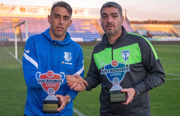Granzii puși la respect! » Jefte Betancor a fost ales „Jucătorul lunii septembrie”, iar Liviu Ciobotariu - „Antrenorul lunii”! Cum s-a votat