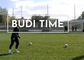 „It's Budi time!” » „Vrăjitorul” Budescu a înscris dintr-o poziție imposibilă la antrenamentul de azi al FCSB-ului