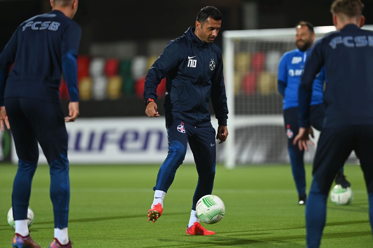 FCSB, antrenament înainte de Silkeborg