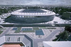 GALERIE FOTO | Încă un OZN alb-albastru în Liga 1: „Orașul merită din plin acest stadion!” » Au apărut primele imagini cu viitoarea arenă