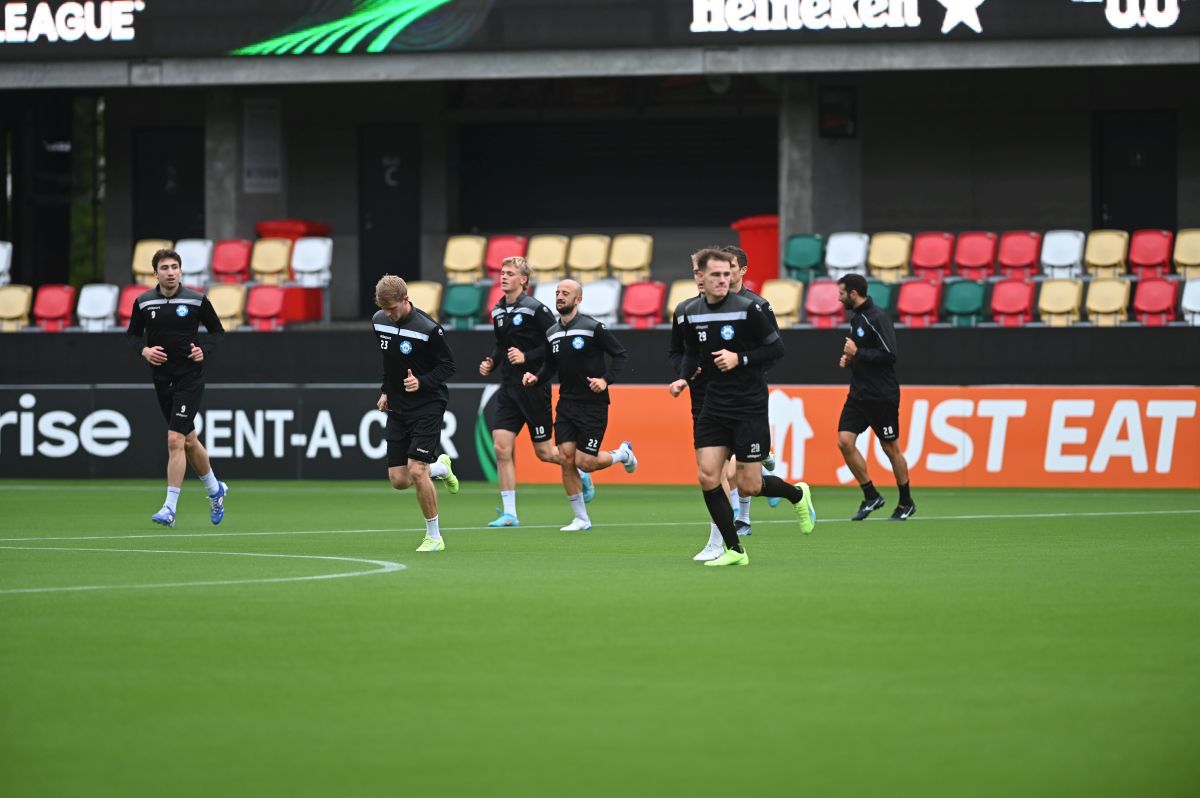Antrenament Silkeborg înainte de meciul cu FCSB