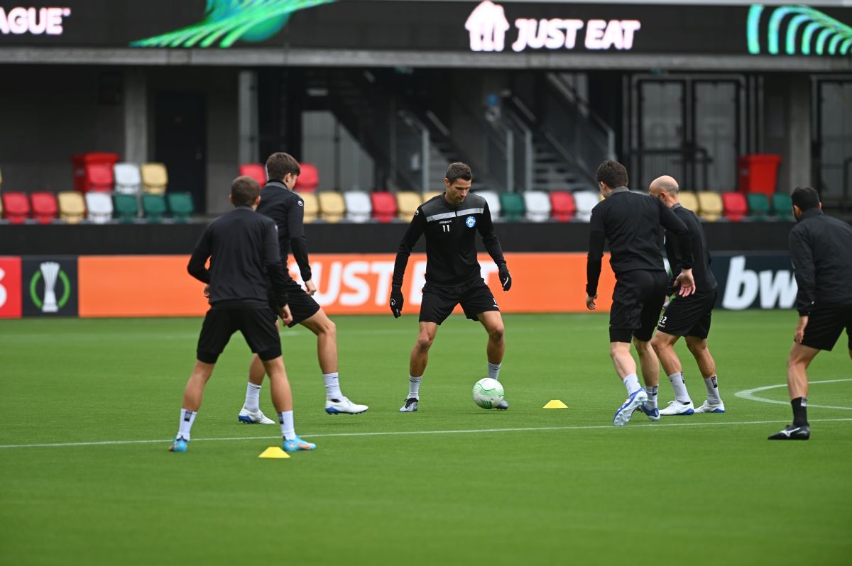 Antrenament Silkeborg înainte de meciul cu FCSB