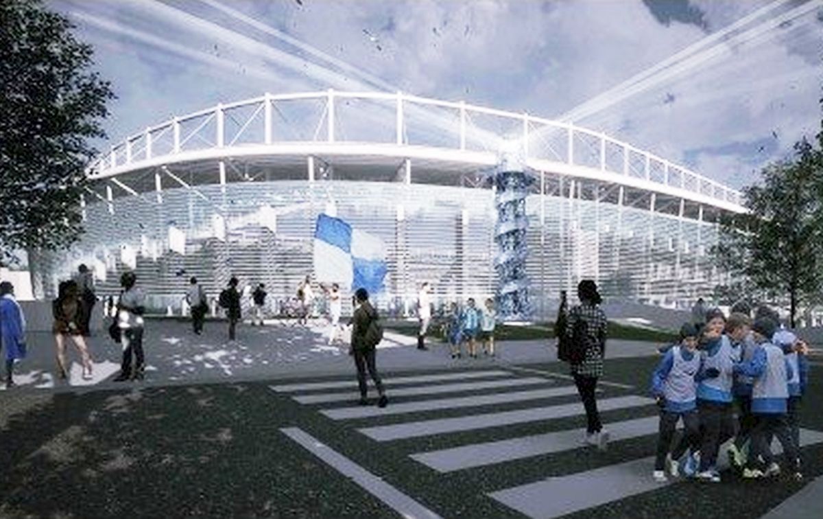 Încă un OZN alb-albastru în Liga 1: „Orașul merită din plin acest stadion!” » Au apărut primele imagini cu viitoarea arenă