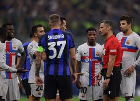 Barcelona va face plânge la UEFA împotriva arbitrajului de la meciul cu Inter! Ce reclamă catalanii