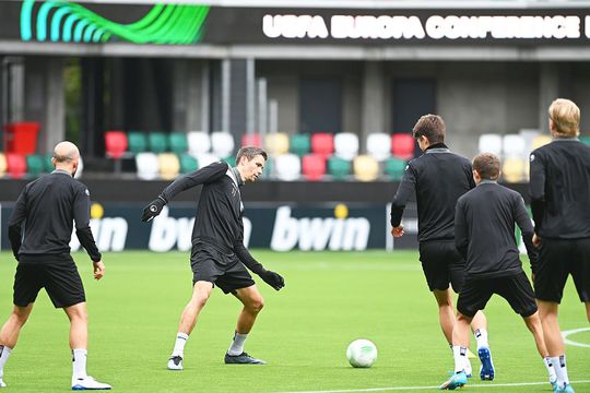 Antrenament Silkeborg înainte de meciul cu FCSB // foto: Raed Krishan