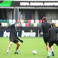 Antrenament Silkeborg înainte de meciul cu FCSB // foto: Raed Krishan