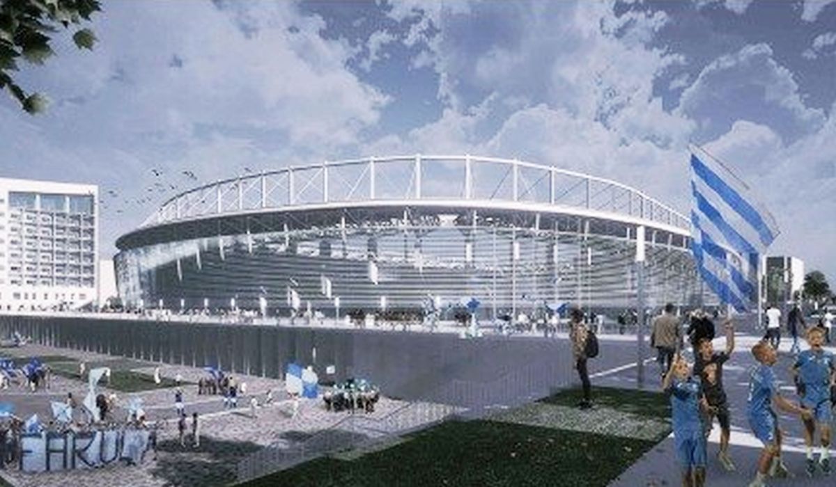 Încă un OZN alb-albastru în Liga 1: „Orașul merită din plin acest stadion!” » Au apărut primele imagini cu viitoarea arenă