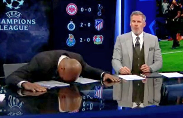 Thierry Henry s-a dat cu capul de pupitru când a revăzut faza reclamată de Xavi: „Până și fiul meu a observat, mi-a dat mesaj!”