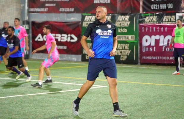 Ghionea, Petre Marin, Nicoliță și Aliuță, din nou colegi » Învinși la minifotbal de „dacii” Gardoș și Herea