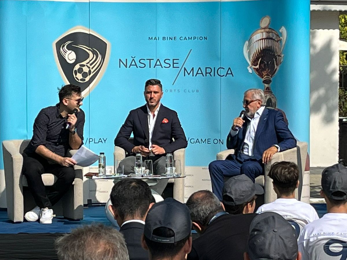 Marica i-a făcut statuie lui Ilie Năstase: „Excepțională, seamănă perfect!” » Inaugurare cu șampanie și invitați de seamă la noua Academie