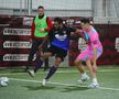Ghionea, Petre Marin, Nicoliță și Aliuță, din nou colegi » Învinși la minifotbal de „dacii” Gardoș și Herea