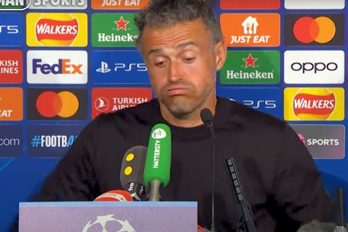 Întrebarea care l-a iritat pe Luis Enrique, după Newcastle - PSG 4-1: „Cred că ai văzut alt meci”