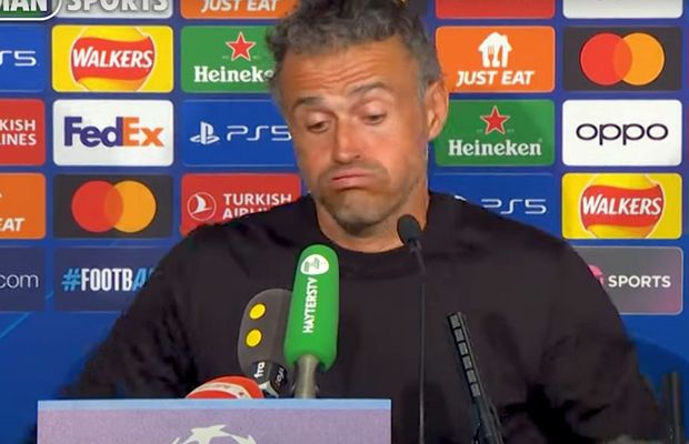 Întrebarea care l-a iritat pe Luis Enrique, după Newcastle - PSG 4-1: „Cred că ai văzut alt meci”