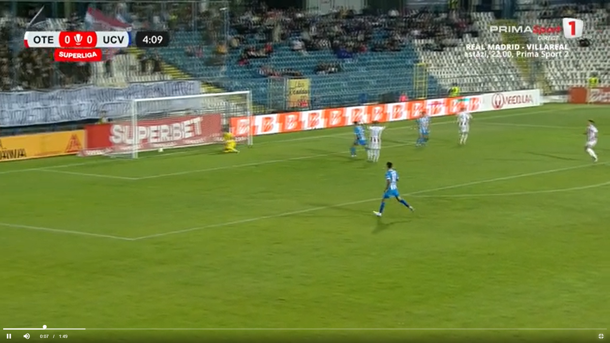 Ilie Dumitrescu, lăsat mască de faza din Superliga: „De Champions League”