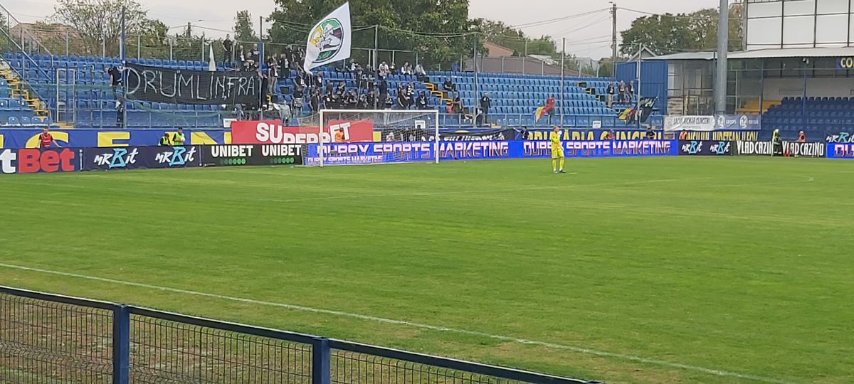 Unirea Slobozia - U Cluj, 5 octombrie