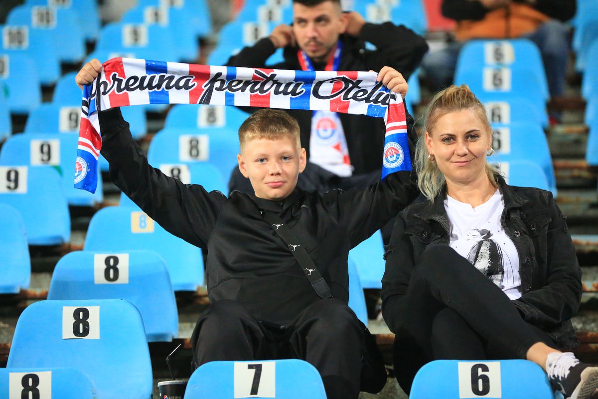 Oțelul - Universitatea Craiova, imagini înainte de meci