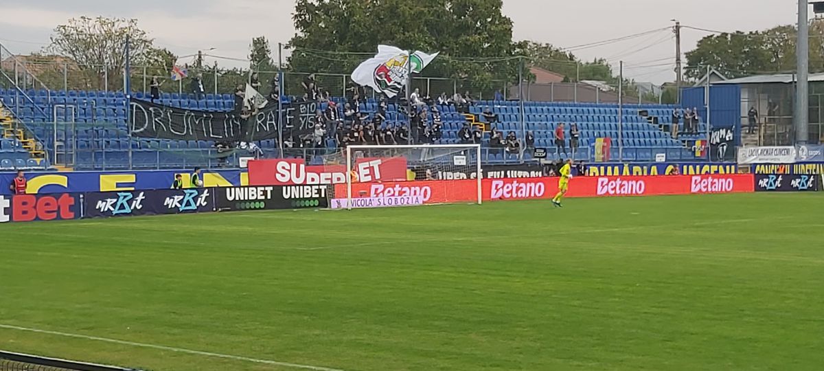 Unirea Slobozia - U Cluj, 5 octombrie