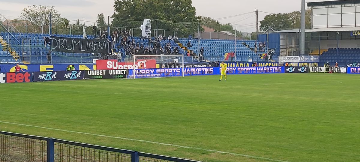 Unirea Slobozia - U Cluj, 5 octombrie