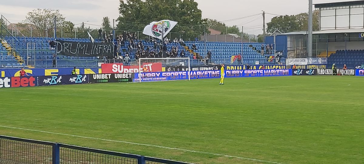 Unirea Slobozia - U Cluj, 5 octombrie