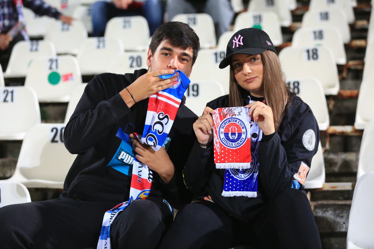 Oțelul - Universitatea Craiova, imagini înainte de meci