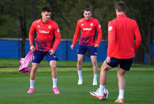 Ianis Hagi, la antrenamentul lui Rangers/ foto Imago Images